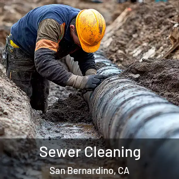  Sewer Cleaning San Bernardino, CA