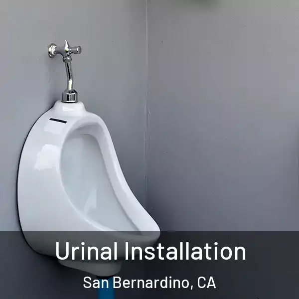  Urinal Installation San Bernardino, CA