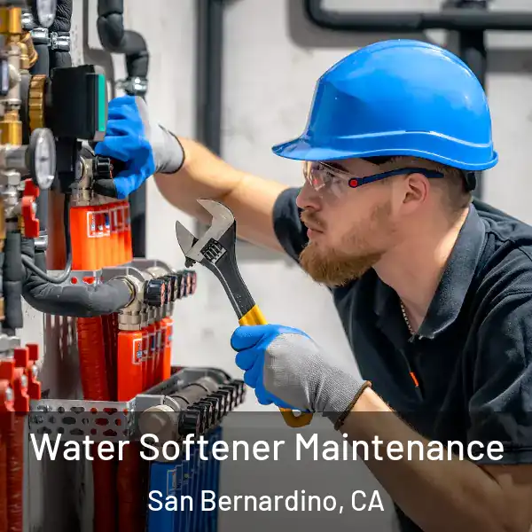  Water Softener Maintenance San Bernardino, CA